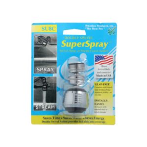 AERATOR DOUBLE SWIVEL SUPERSPRAY AERATOR DOUBLE SWIVEL SUPERSPRAY